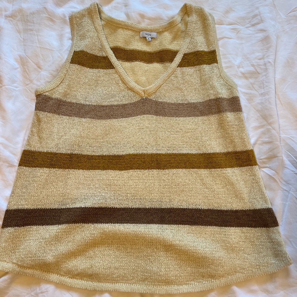 Never worn- voy sweater vest